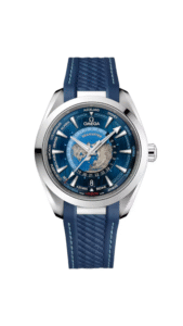 Omega Seamaster Aqua Terra 150M Co‑Axial Master Chronometer GMT Worldtimer 43 mm