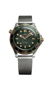 Omega Seamaster Diver 300M – Titanio y Bronze Gold, Esfera Verde