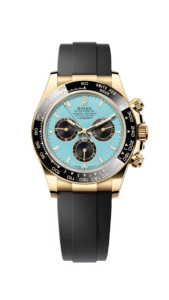 Rolex Daytona Yellow Gold Daytona Tiffany Dial Oysterflex - Reference 126518