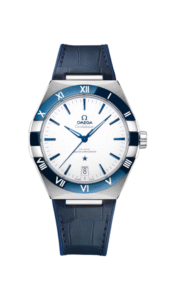 Constellation 41 mm, steel on leather strap Ref 131.33.41.21.03.001