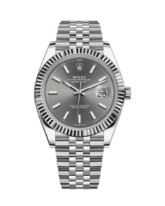 Rolex Datejust 41 Rhodium Dial Jubilee