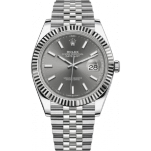Rolex Datejust 41 Rhodium Dial Jubilee