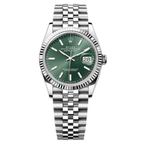Rolex Datejust 36 Olive Dial Jubilee