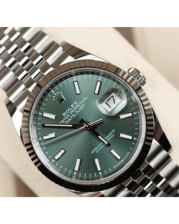 Rolex Datejust 36 Olive Dial Jubilee - Imagen 2