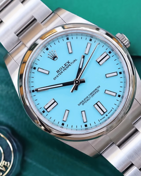 Rolex Oyster Perpetual 41 Tifanny Dial - Imagen 3