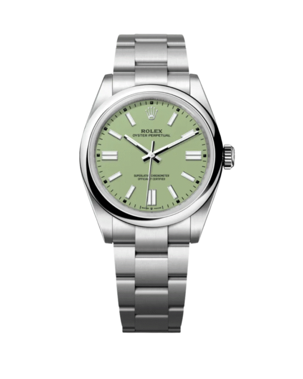 Rolex Oyster Perpetual 41 Pistachio Dial