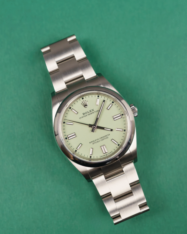 Rolex Oyster Perpetual 36 Pistachio Dial - Imagen 2