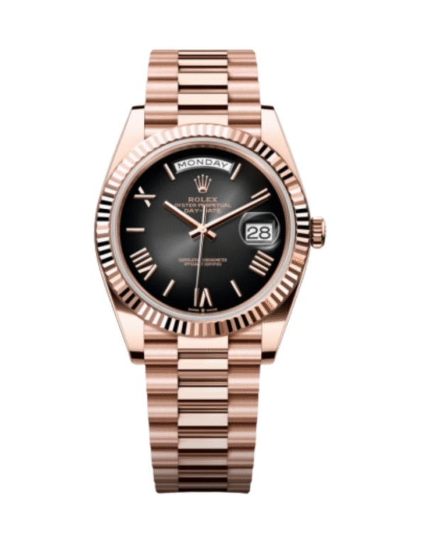 Rolex Day-Date 40 – Ref. 228235 “Slate Ombre Roman Dial”